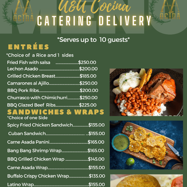 Catering Delivery  Services 