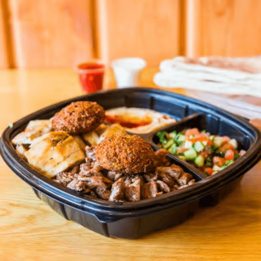Come and try our Falafel, or juicy kababs. 