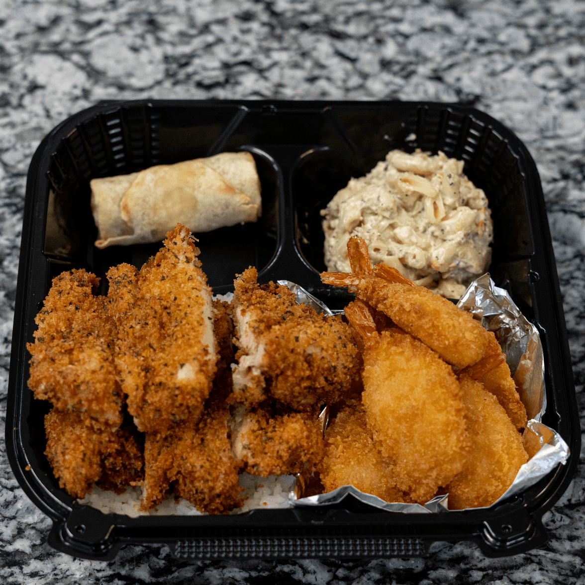 Aloha Chicken and Shrimp 