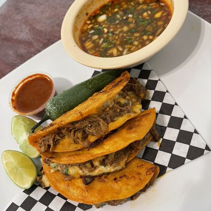 Our Signature Tacos Dorados De Birria