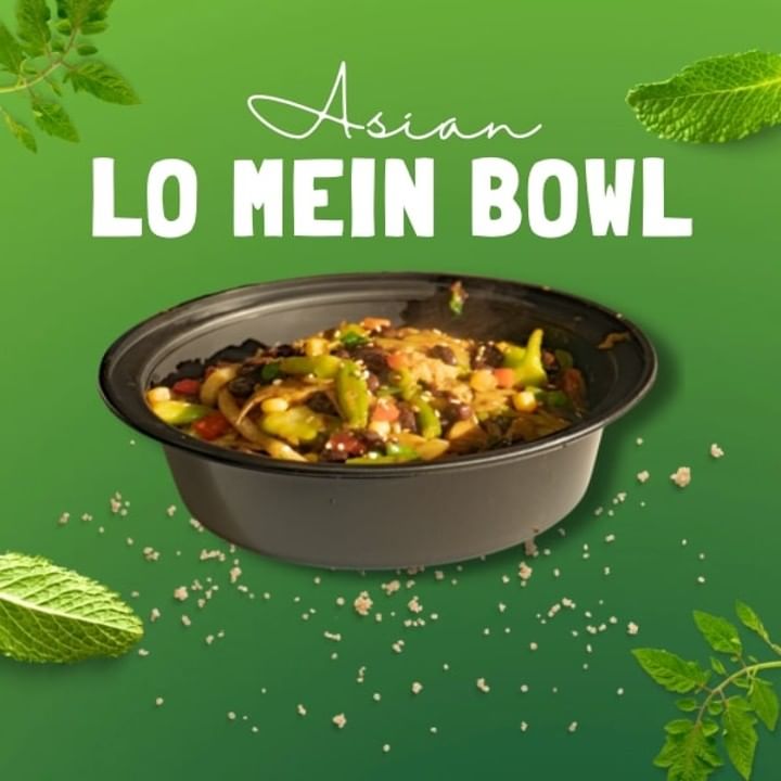 Savor the Fusion: Sweet Teriyaki-Glazed Udon Lo Mein with Customizable Veggies!