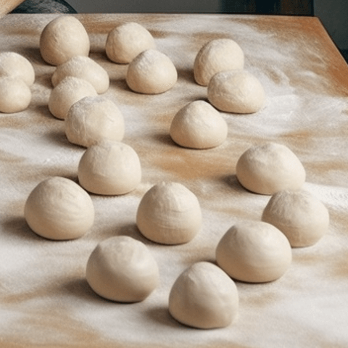 Fresh Handrolled Dough Made Daily