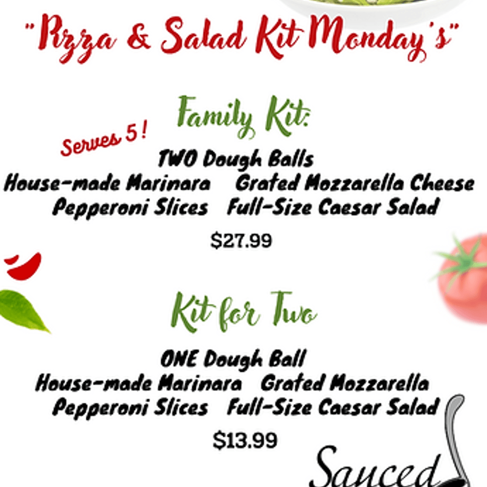 Sauced Pizzeria Best pizza in San Diego, CA