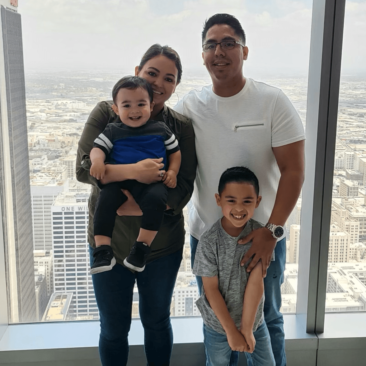 Brian Portillo & His Family