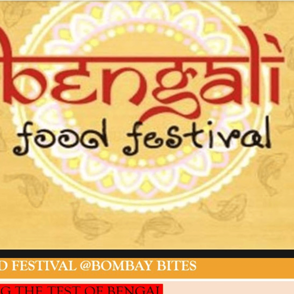 BENGALI FOOD FESTIVAL