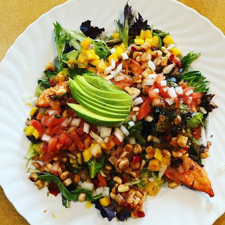 Our Delightful South Western Local Cod Salad