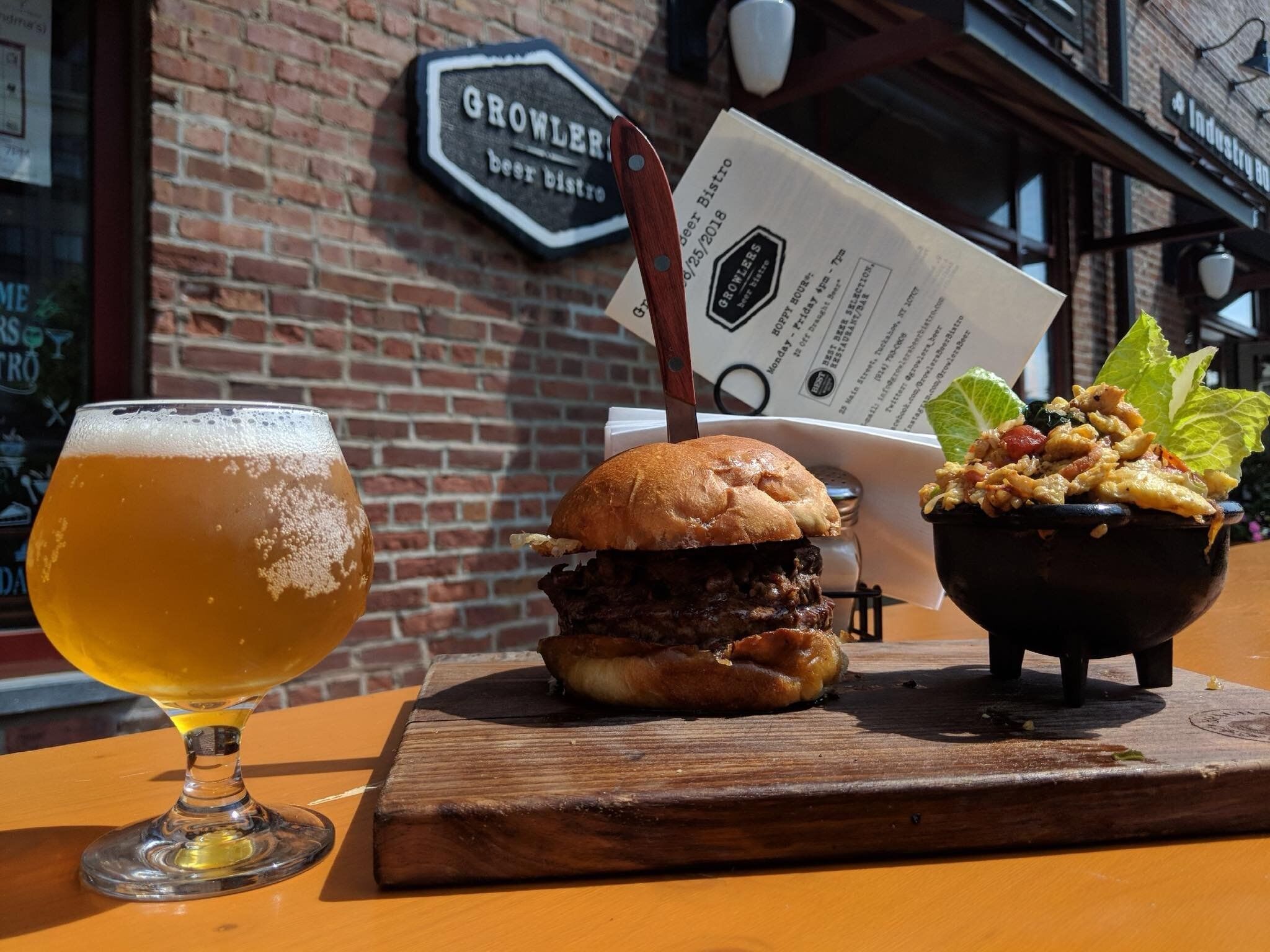 Growlers Beer Bistro Online Menu Best American Food in Tuckahoe