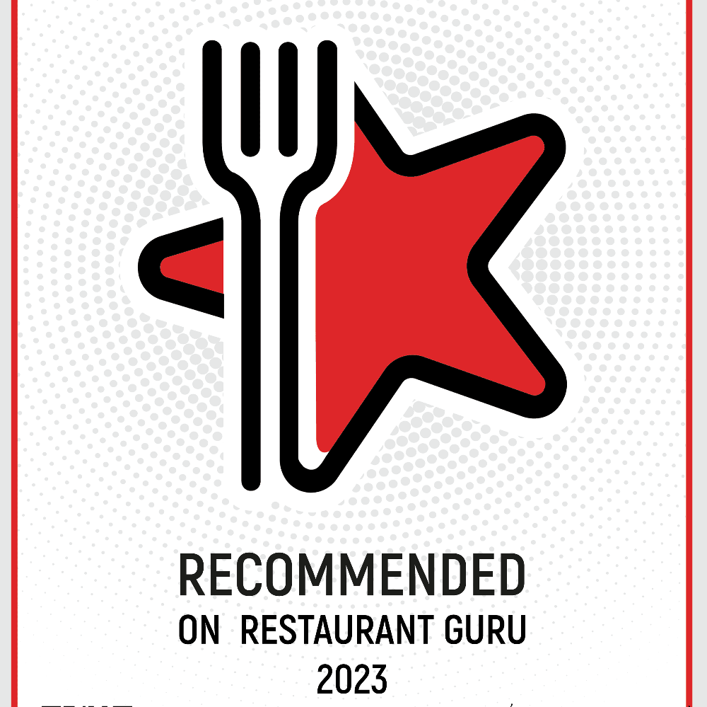 2023 Restaurant Guru Recommended