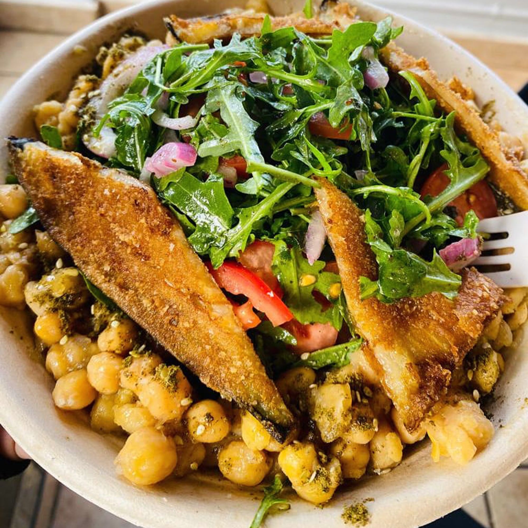 Hummus Bodega Best mediterranean food in San Francisco, CA