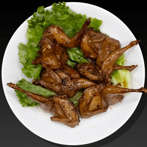 Fried Quail with Butter 