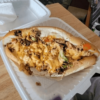 Philly Cheesesteak Sub.