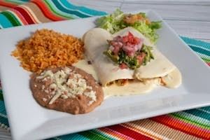 Chicken & Avocado Enchiladas.