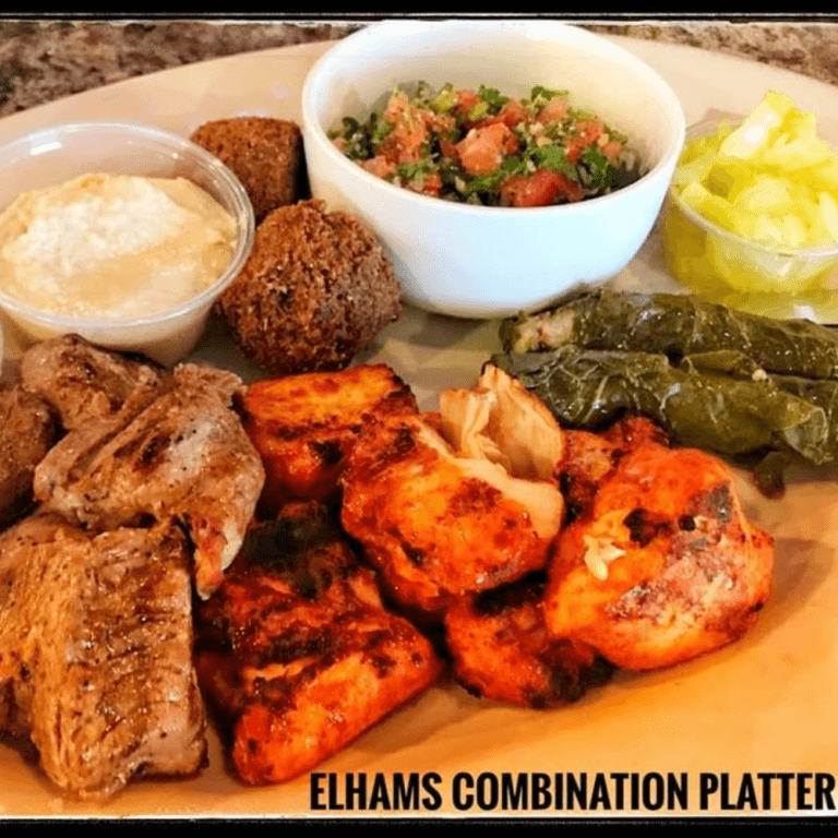 Elham's Combination Platter.
