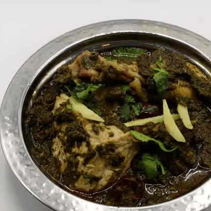 Chicken Saag (Spinach).