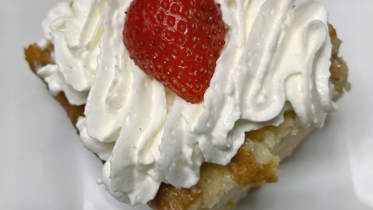 Tres Leches Cake Lunch.