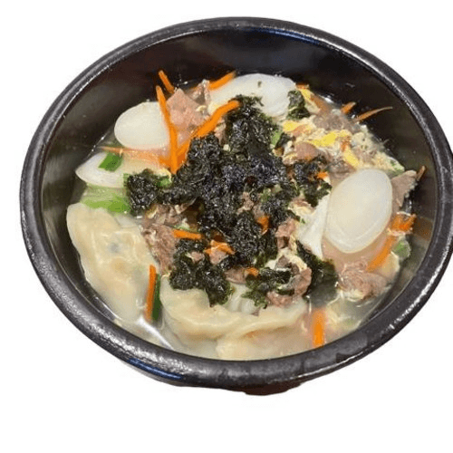 Tteok Mandu Soup.