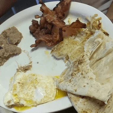 Jumbo American Breakfast.