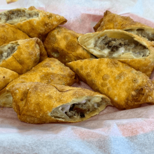 Steak & Cheese Eggrolls.