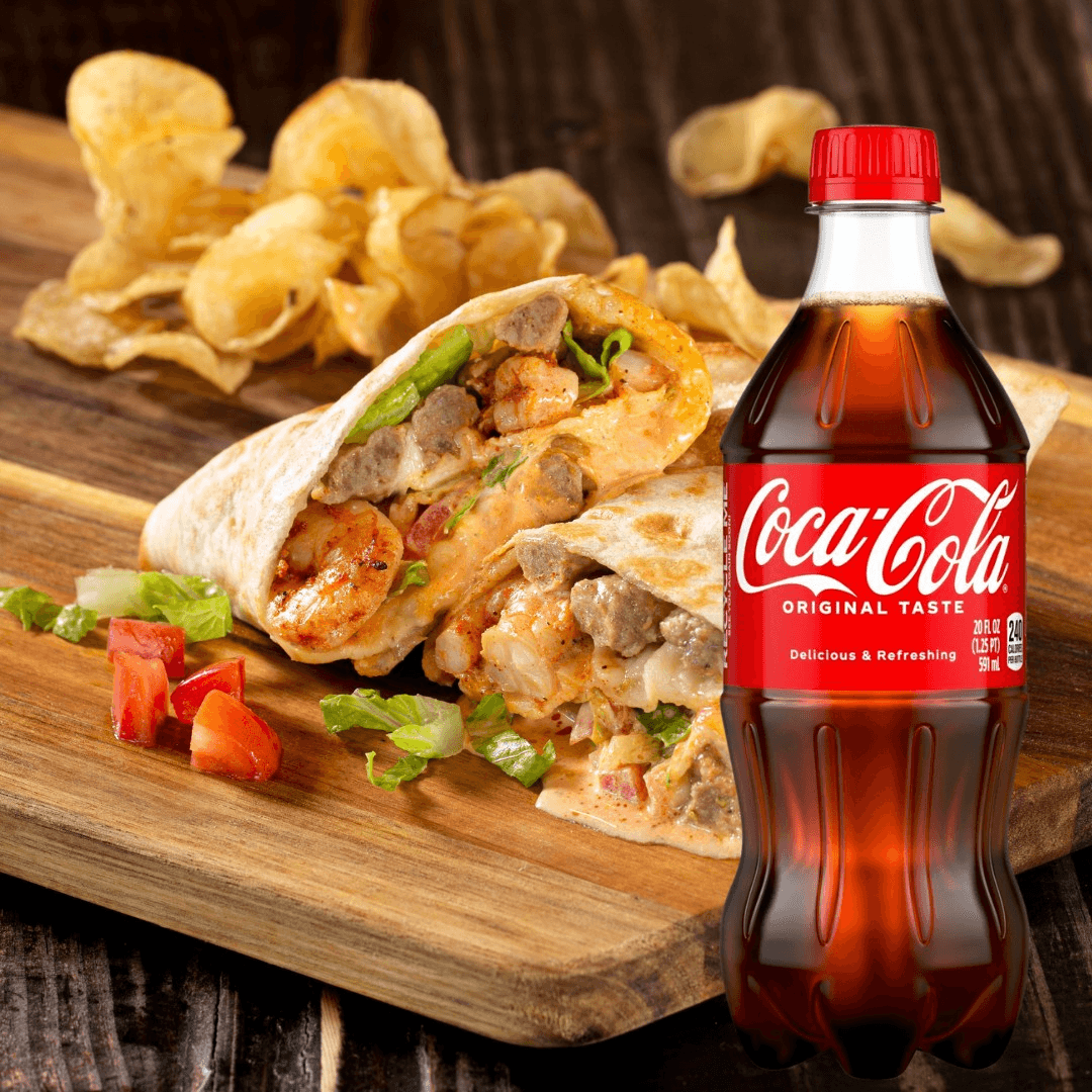 Spicy Sawgrass Shrimp Panino Combo.