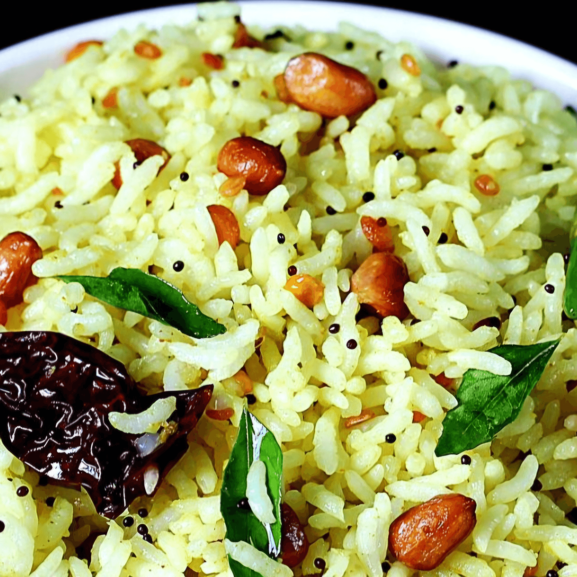 Chitrannam (Lemon Rice).