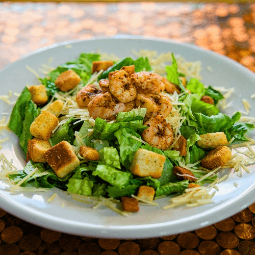 Grilled Shrimp Caesar Salad