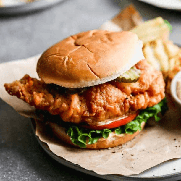 Crispy Chicken Sandwich.
