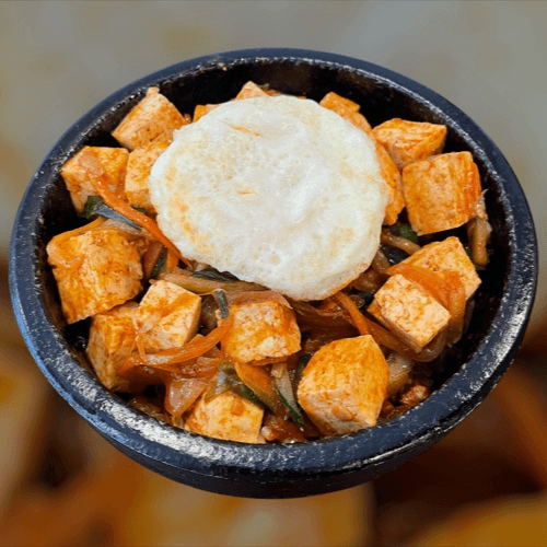 Tofu Kimchi Dolsot.