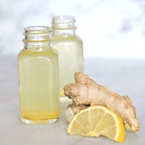 Ginger & Lemon Shots.