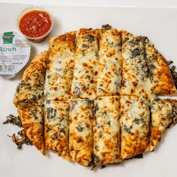 Spinach and Artichoke Bread.