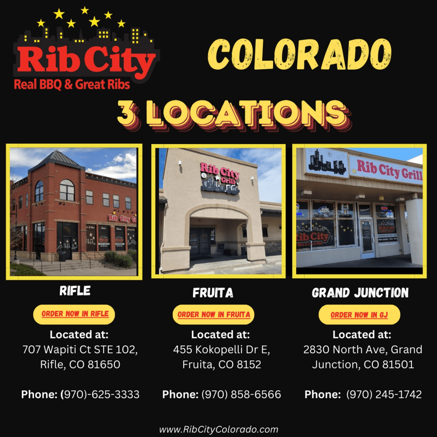 Welcome to Rib City Grill