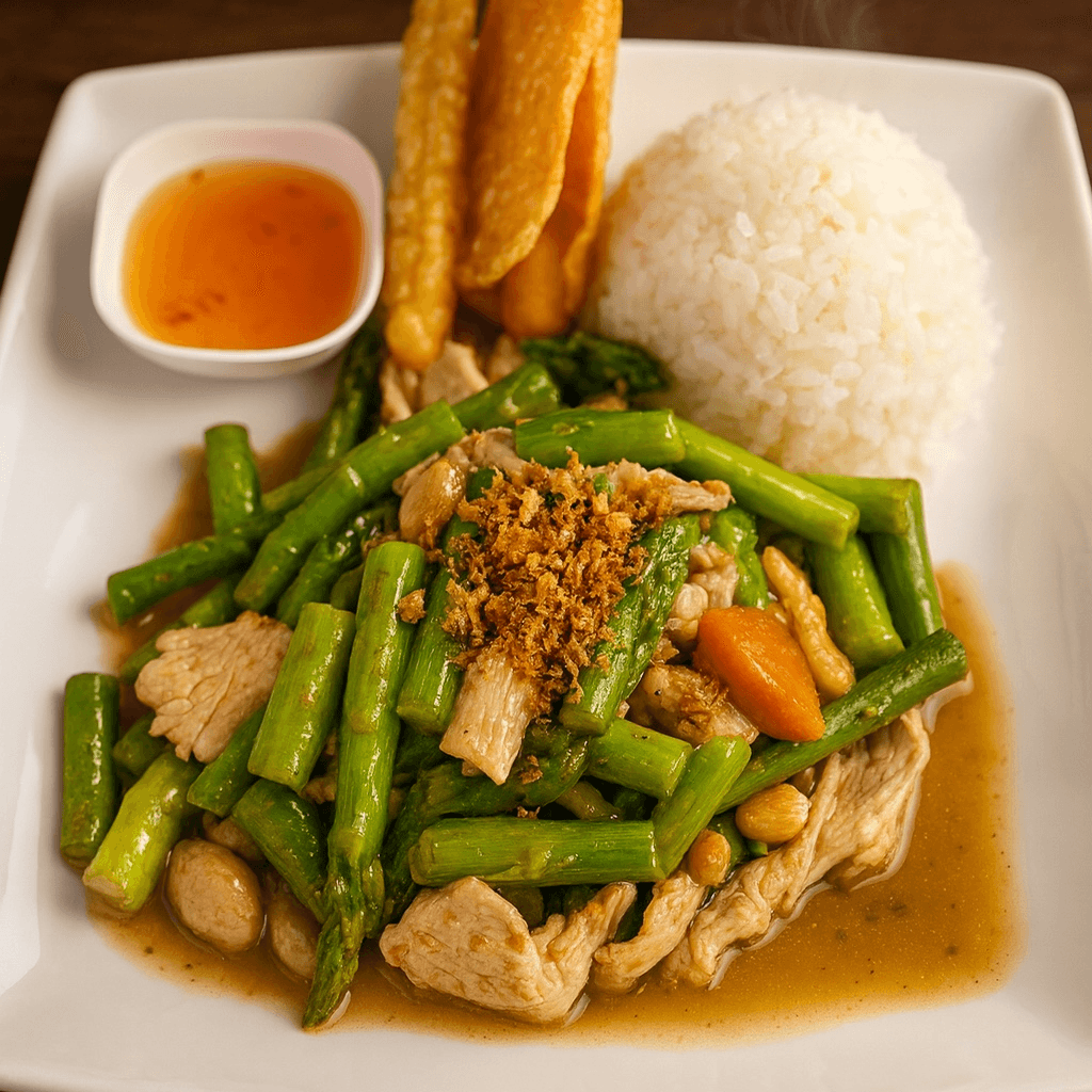 Sc - asparagus & mushroom.