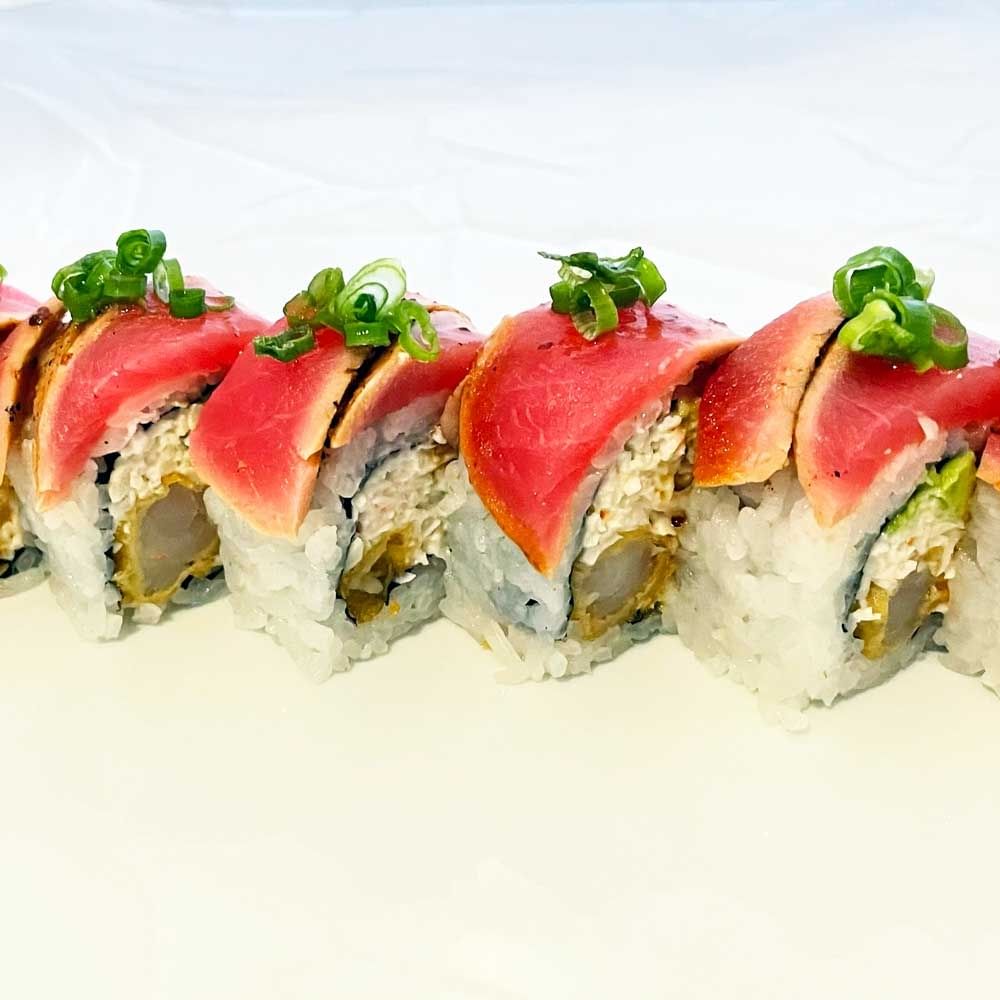 Ahi Tuna Tataki Roll.
