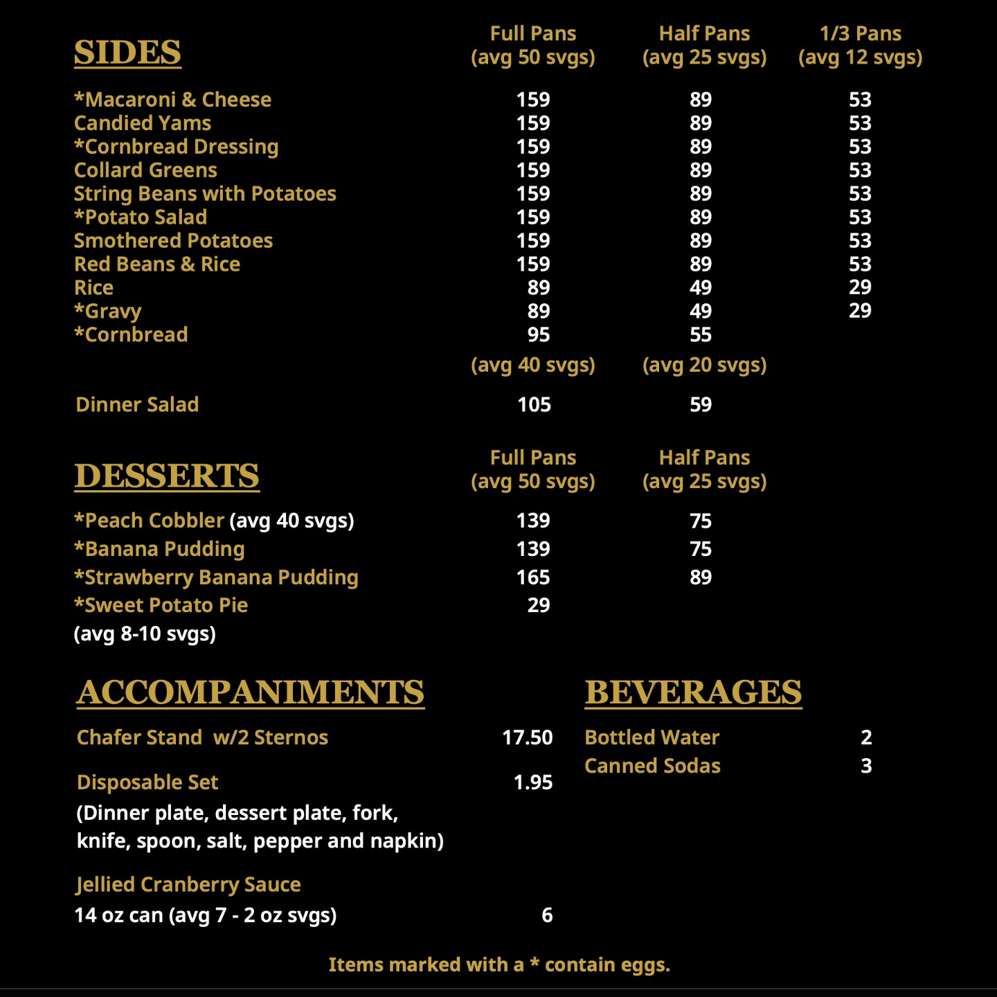 We Cater! 