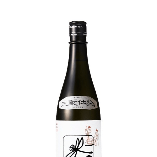 Izumibashi Black Dragonfly “Kurotonbo” Kimoto Junmai bottle　泉橋黒とんぼ　純米生酛　四合瓶.