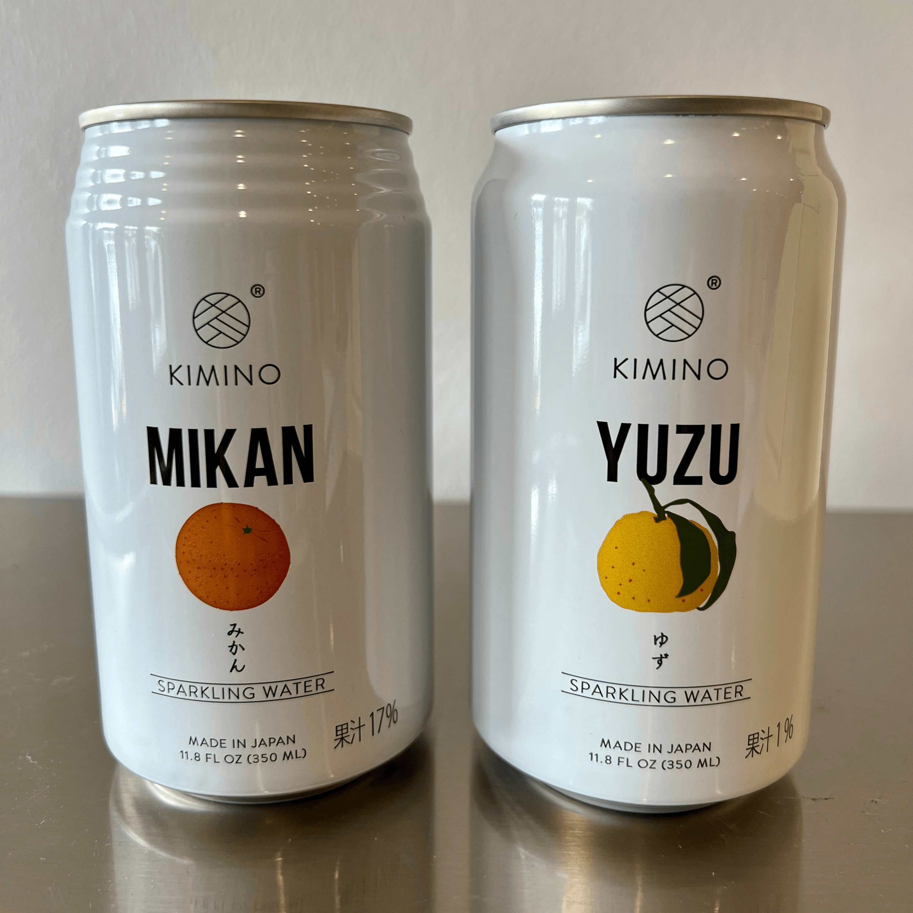 Kimino Sparkling Water.