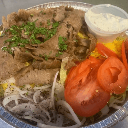 Lamb, Beef and Chicken.