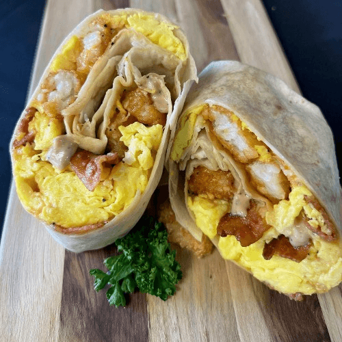 Delicious Breakfast Burrito and More!