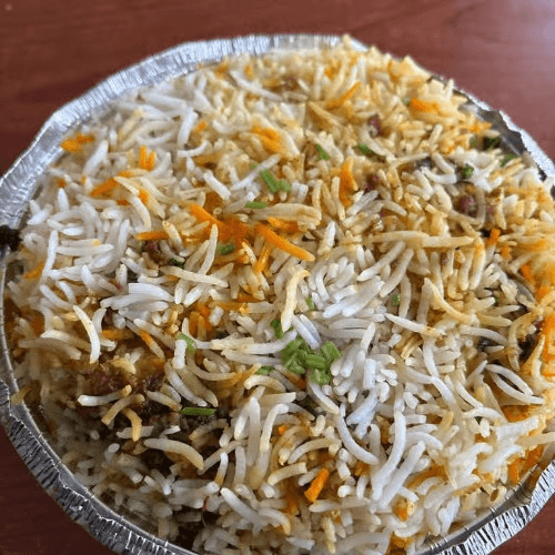 Goat Biryani.