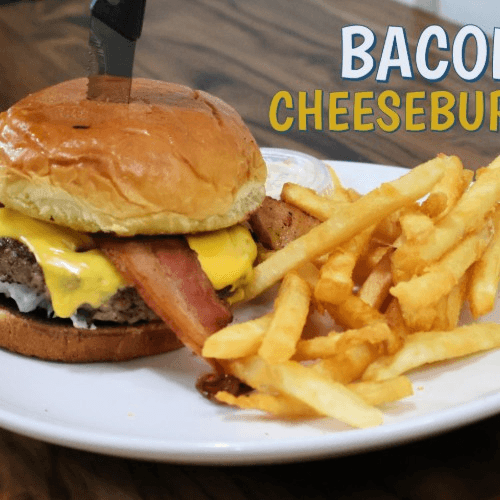Bacon Cheese Burger Deluxe.