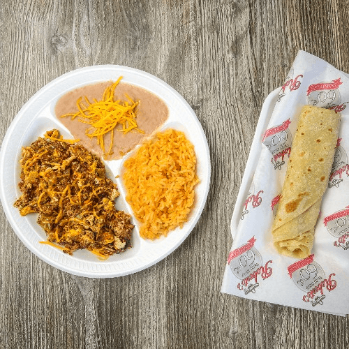 COMBO 8.  MACHACA PLATE - , MACHACA.