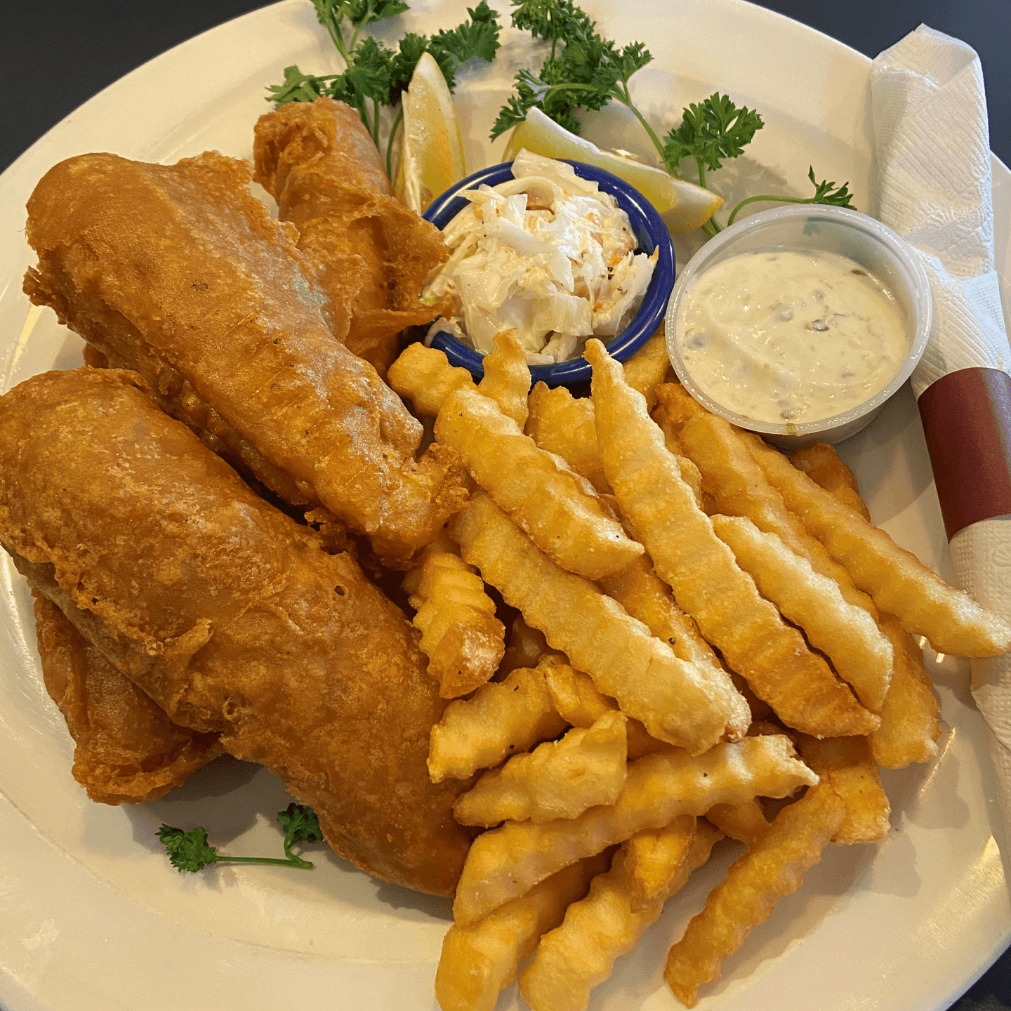 BEER BATTERED COD FISH FRY - ALL DAY FRIDAYS