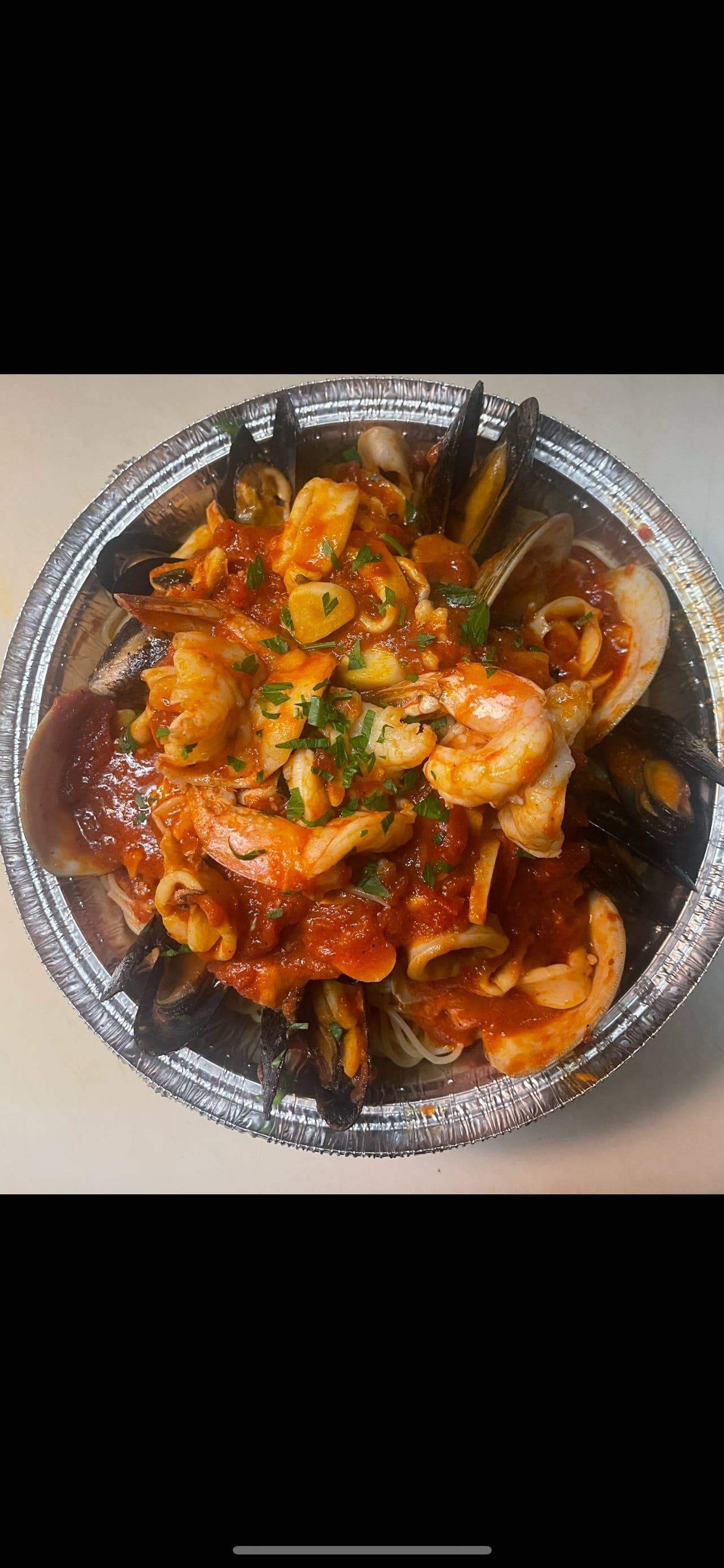Pasta Al Frutti Di Mare.