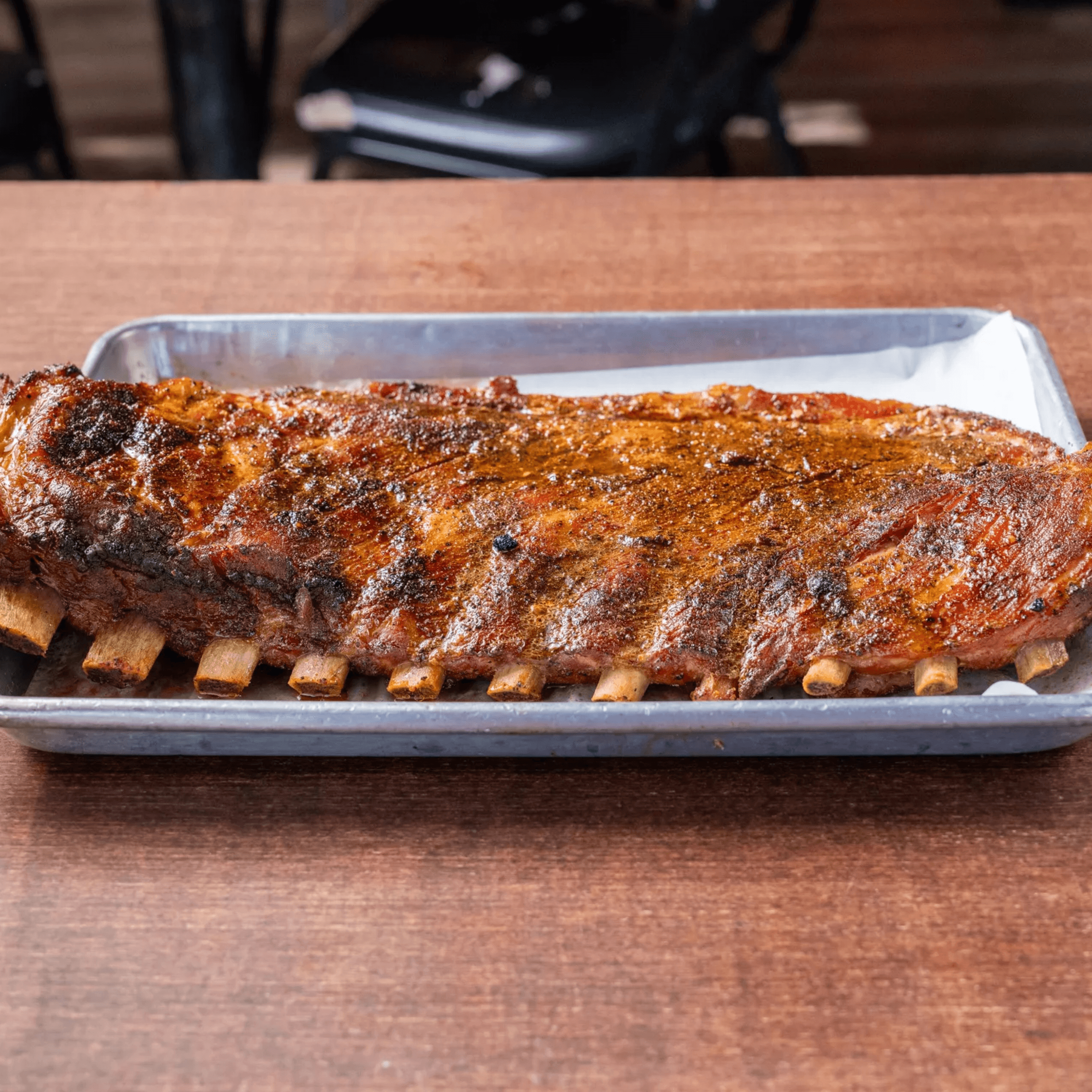 Pork Rib Rack.