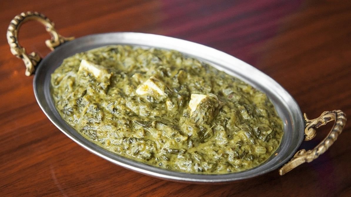 Palak Paneer.