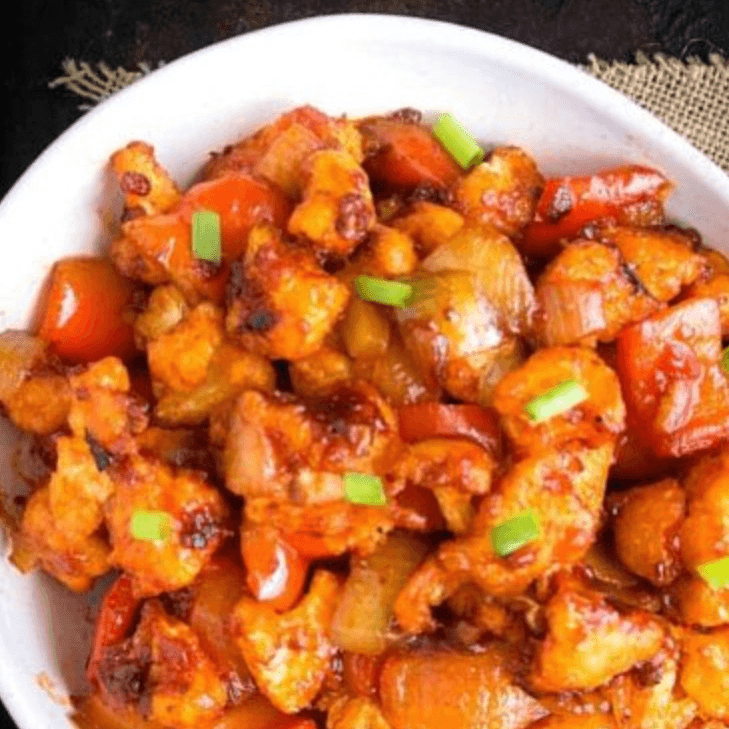 Chicken Manchurian Bowl.