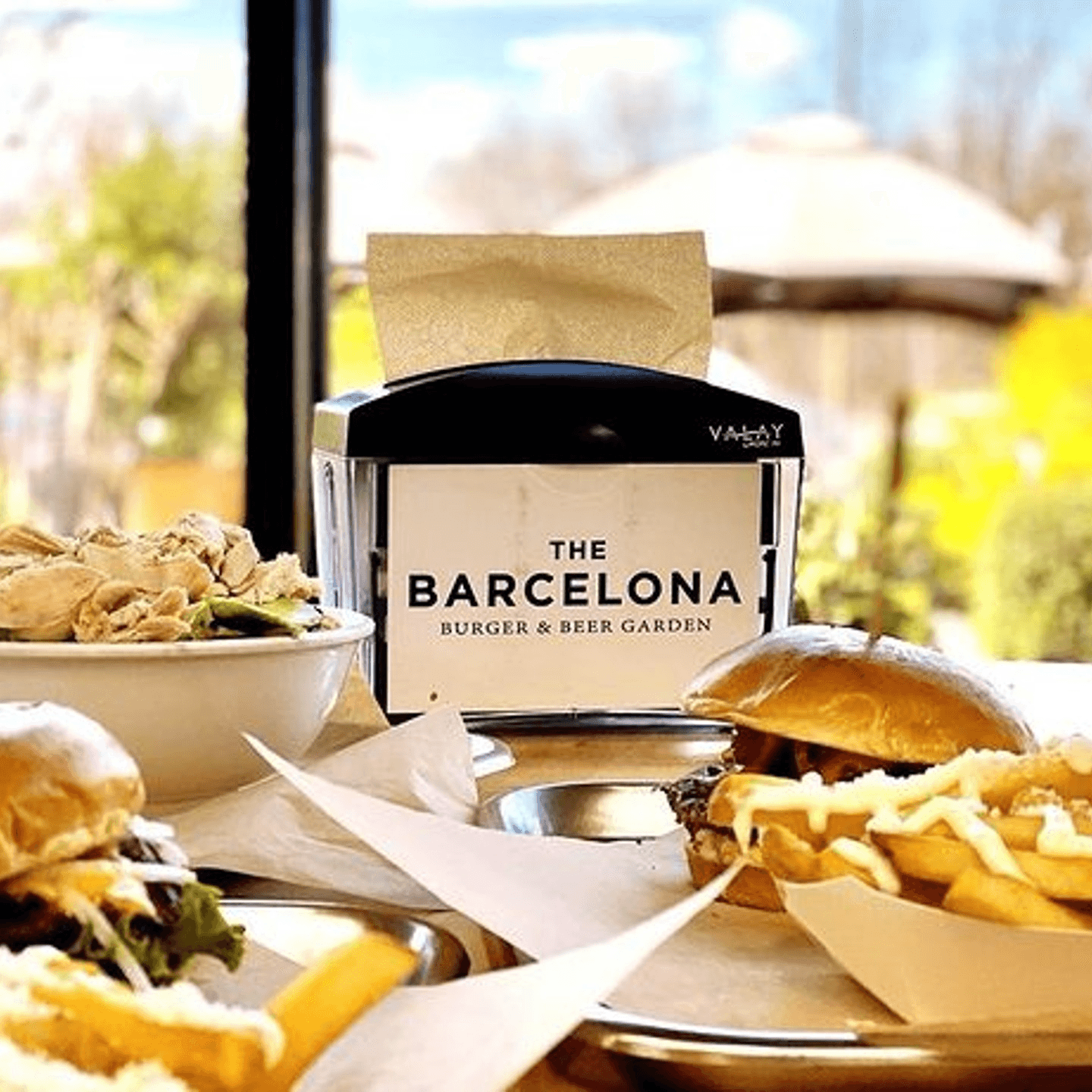 Join Us at The Barcelona Burger and Beer Garden