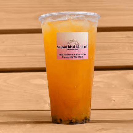Passion Fruit and Peach Tea (Tra Chanh Dạy Dao).
