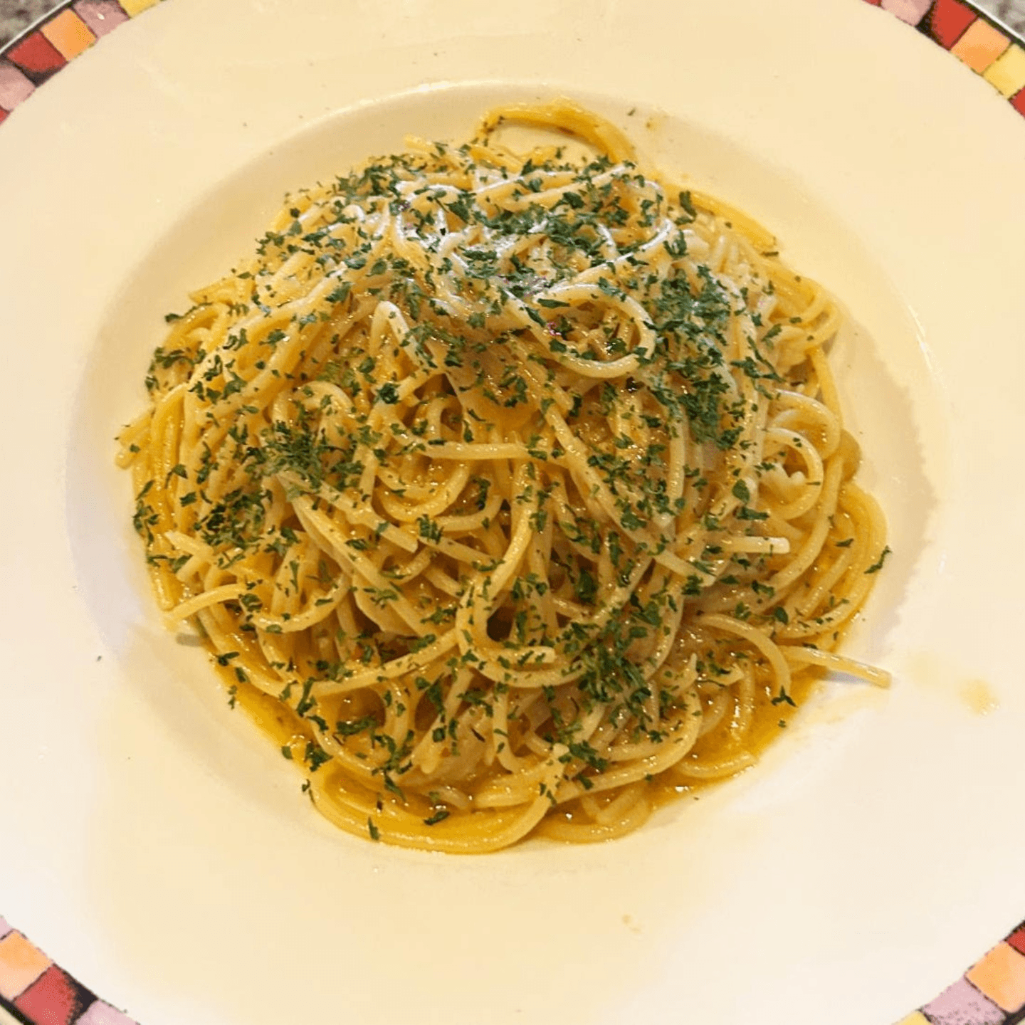 Spicy Algio e Olio $18