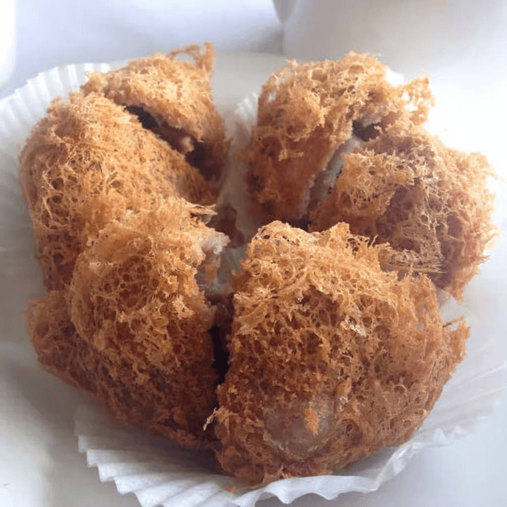 Deep Fried Taro Turnover (3) / 芋蓉炸芋角.