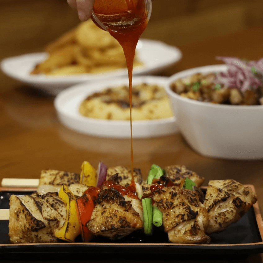 Chicken Skewer - 3 Piece of Skewer.